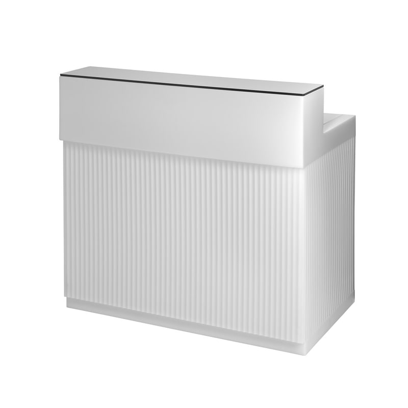 Comptoir design lumineux CORDIALE - blanc