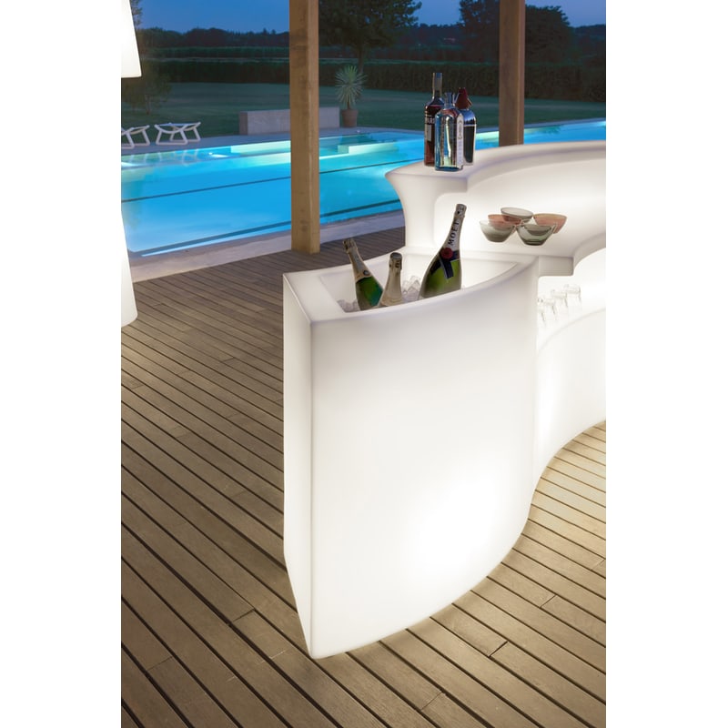 Comptoir design lumineux ICE BAR de SLIDE