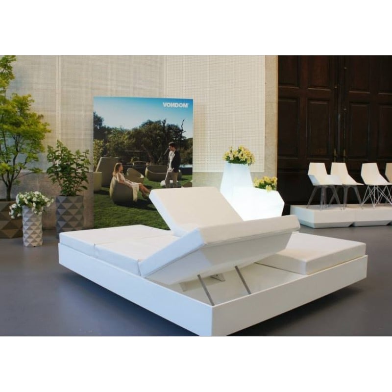 Daybed 2 personnes VELA 4 dossiers inclinables