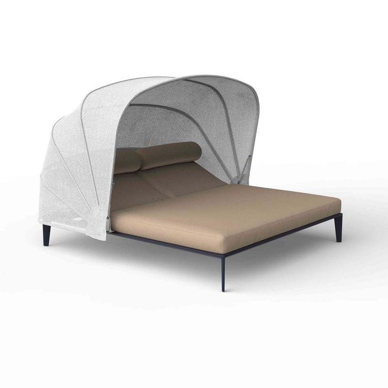 Daybed PASADENA avec pare-soleil - bleu