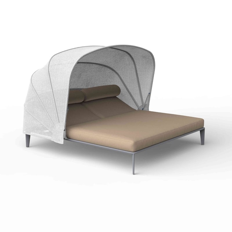 Daybed PASADENA avec pare-soleil - gris