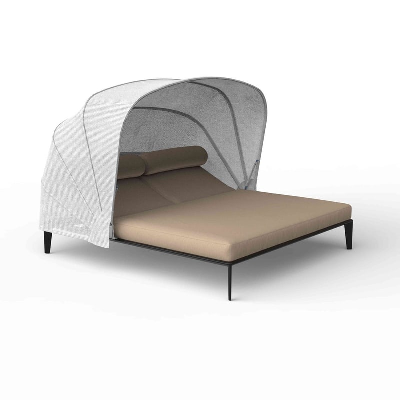 Daybed PASADENA avec pare-soleil - noir