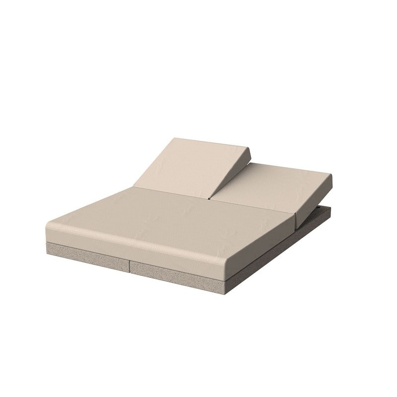 Daybed PIXEL - Granit crème