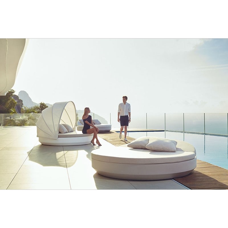 Daybed rond dossier inclinable VELA VONDOM
