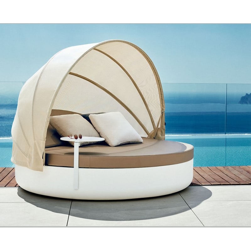 Daybed rond inclinable avec parasol ULM