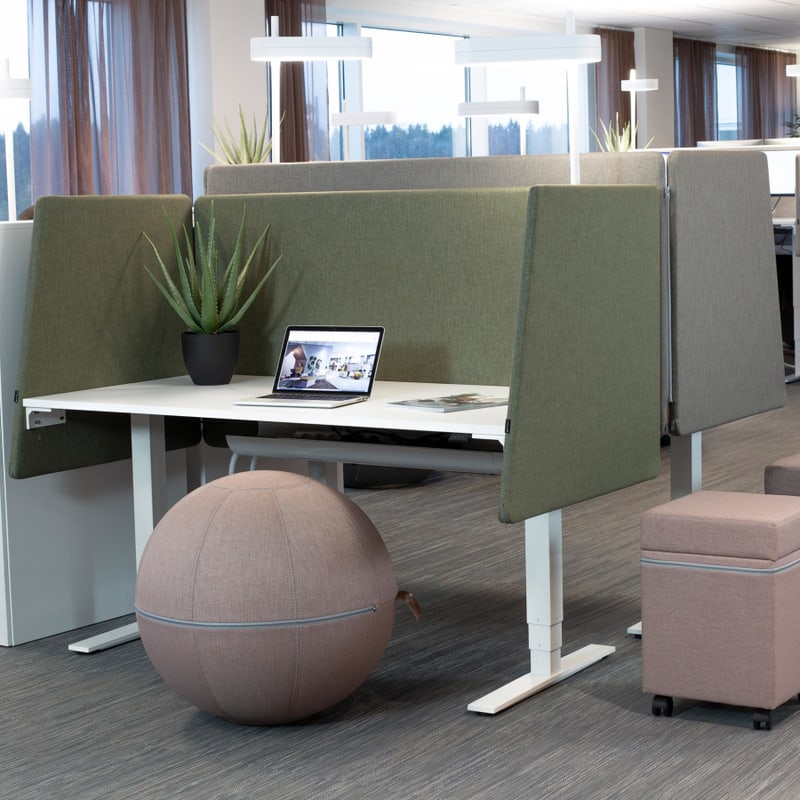 Ecran de bureau cabine acoustique H 65 PEAK
