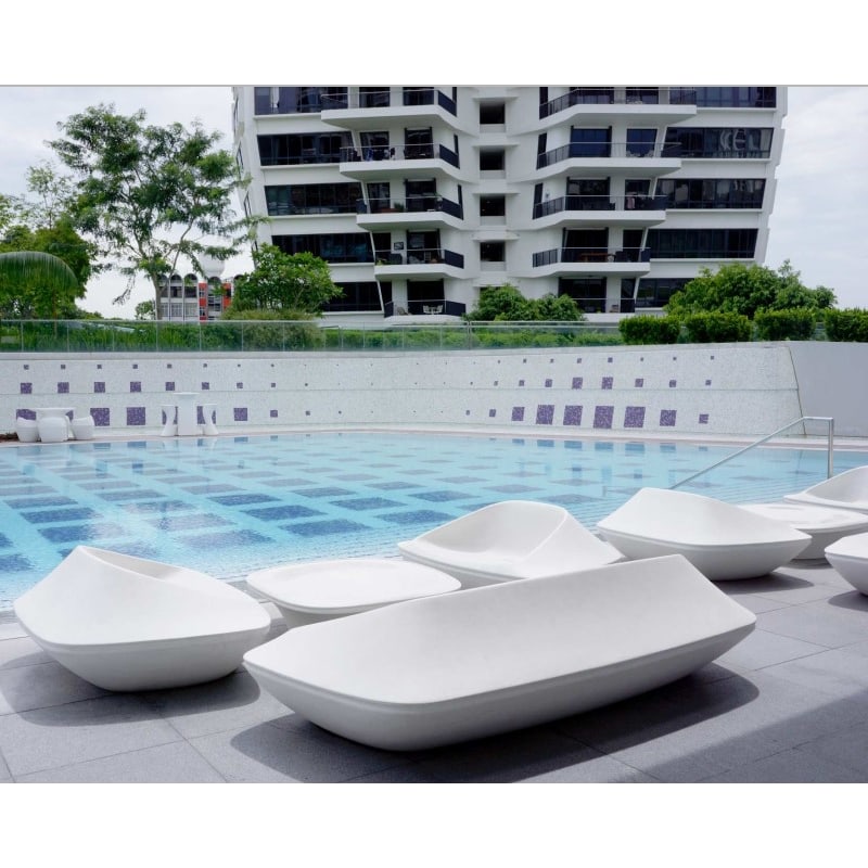 Ensemble salon design UFO de VONDOM
