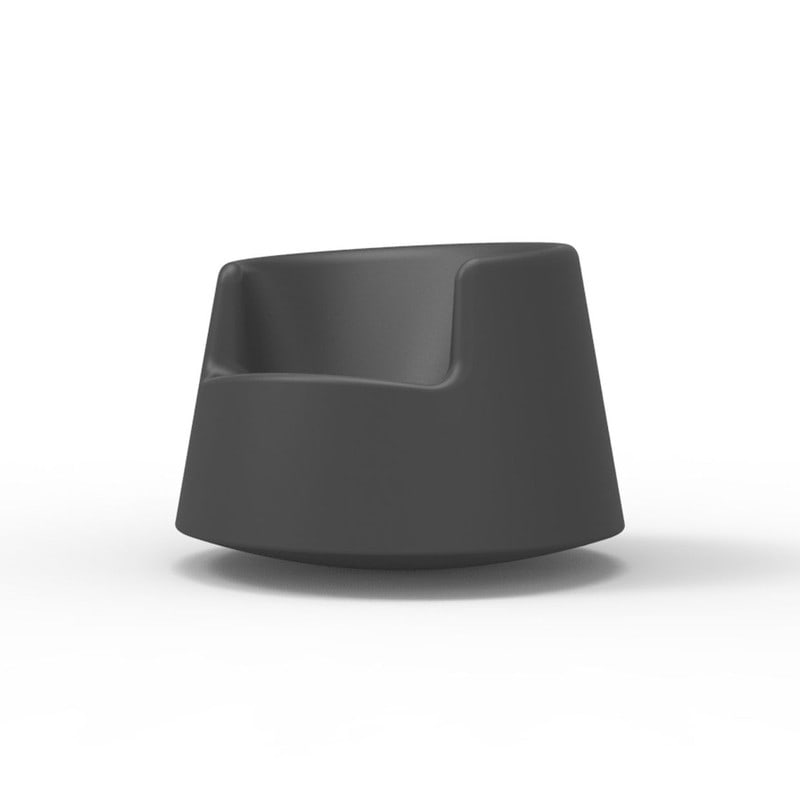 Fauteuil à bascule ROULETTE - anthracite