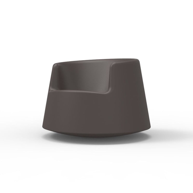 Fauteuil à bascule ROULETTE - brown