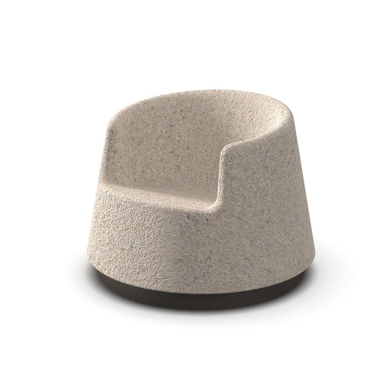 Fauteuil à bascule ROULETTE - granit crème