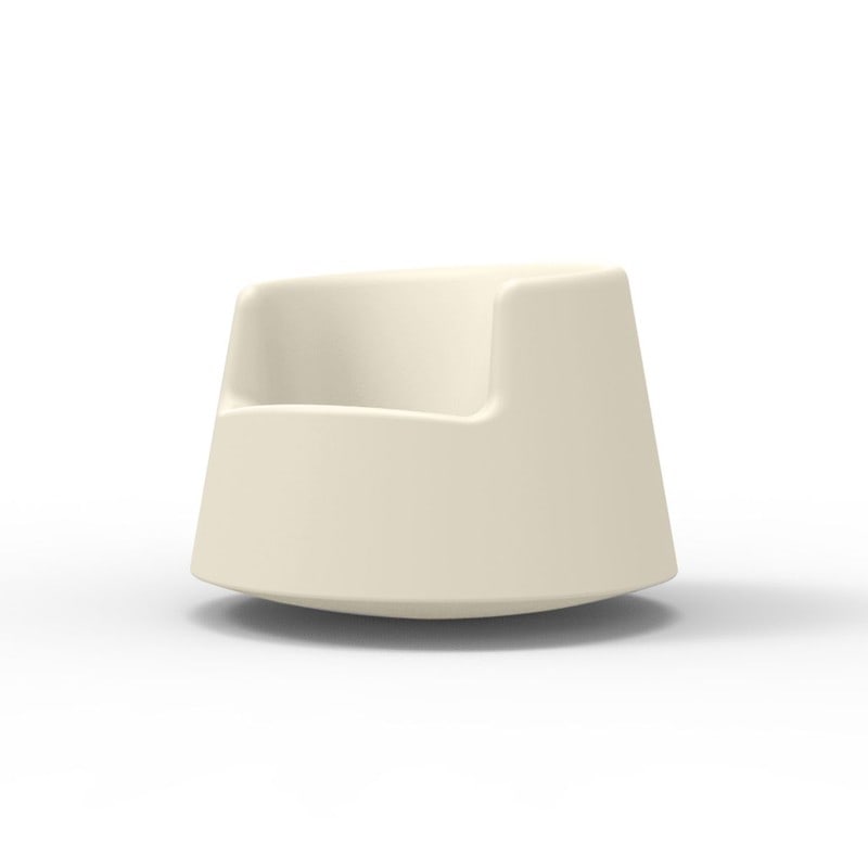 Fauteuil à bascule ROULETTE KIDS - ecru