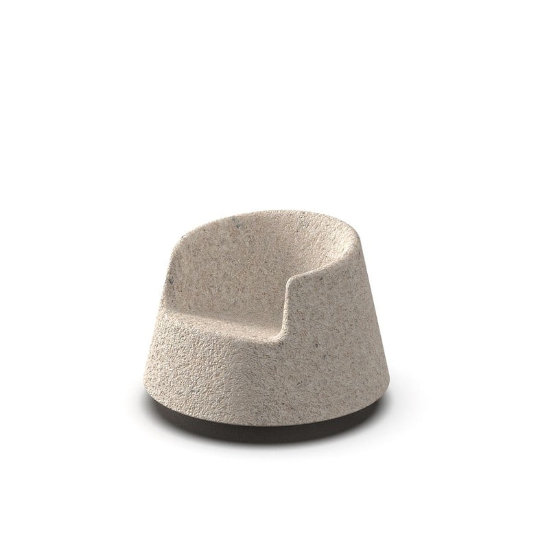 Fauteuil à bascule ROULETTE KIDS - granit crème
