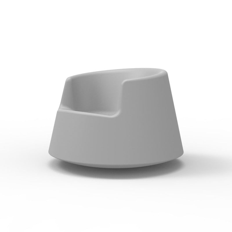 Fauteuil à bascule ROULETTE KIDS - gris