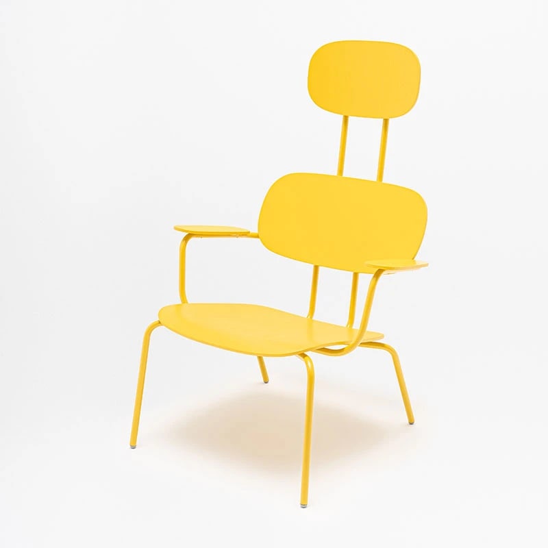 Fauteuil avec appuie-tête NEW SCHOOL LOUNGE