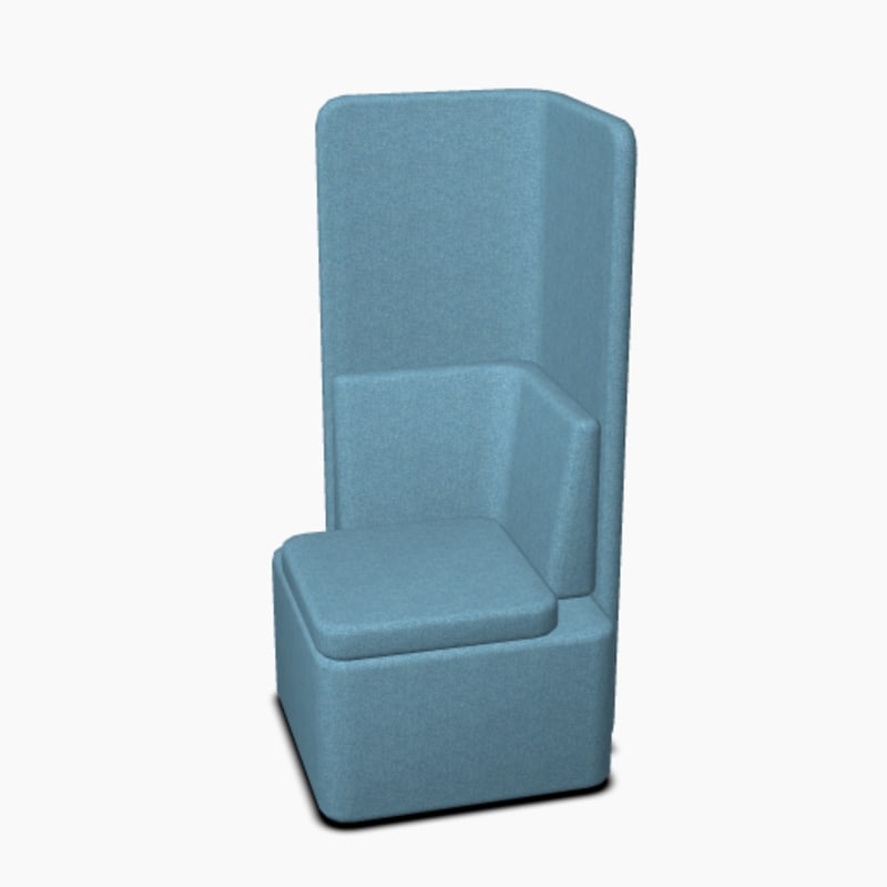 Fauteuil avec dossier haut KAIVA MDD