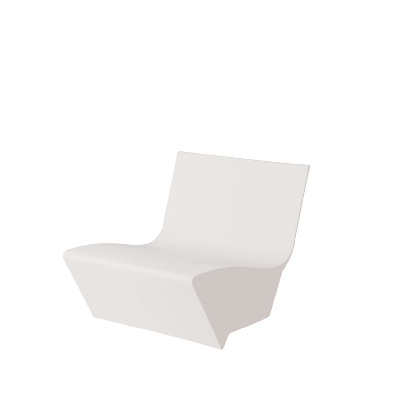 Fauteuil bas KAMI ICHI - blanc
