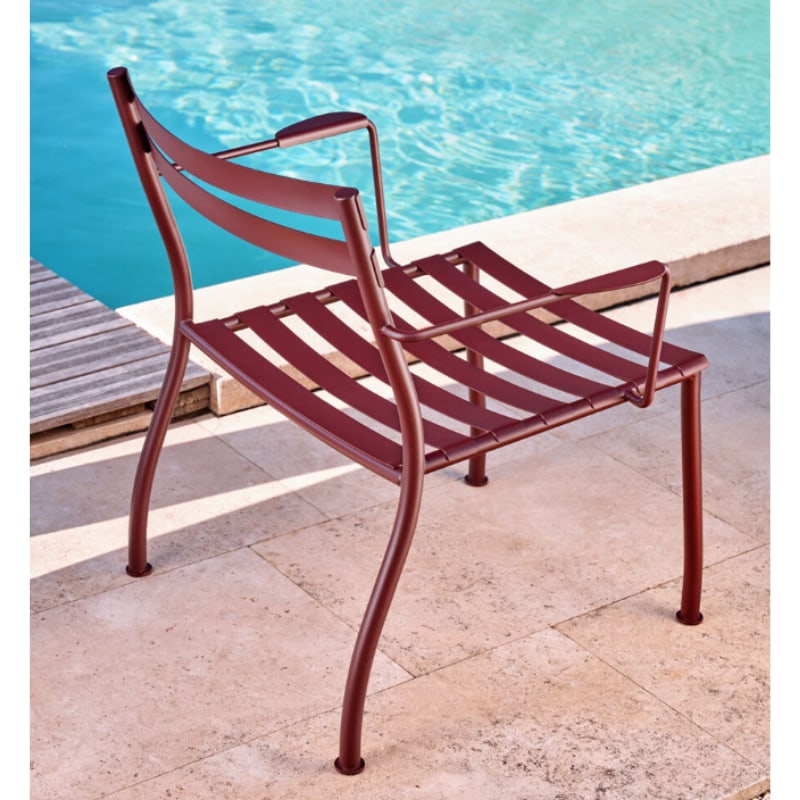 Fauteuil d'extérieur en métal FLANER - MDD