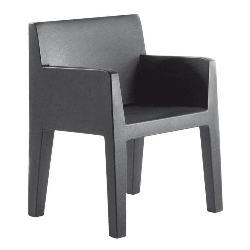 Fauteuil design in & out JUT - anthracite