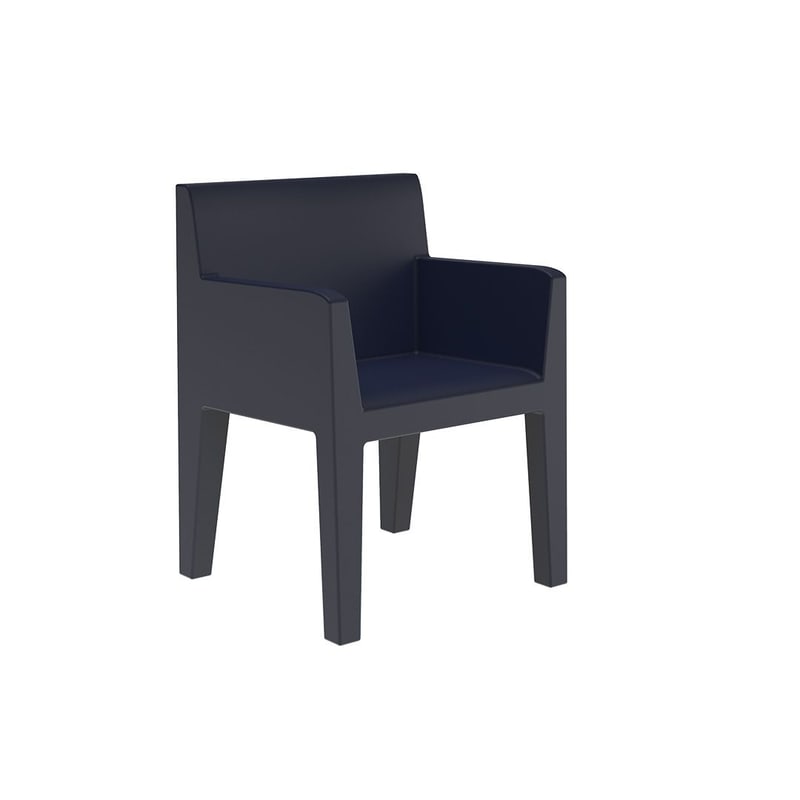 Fauteuil design in & out JUT - bleu