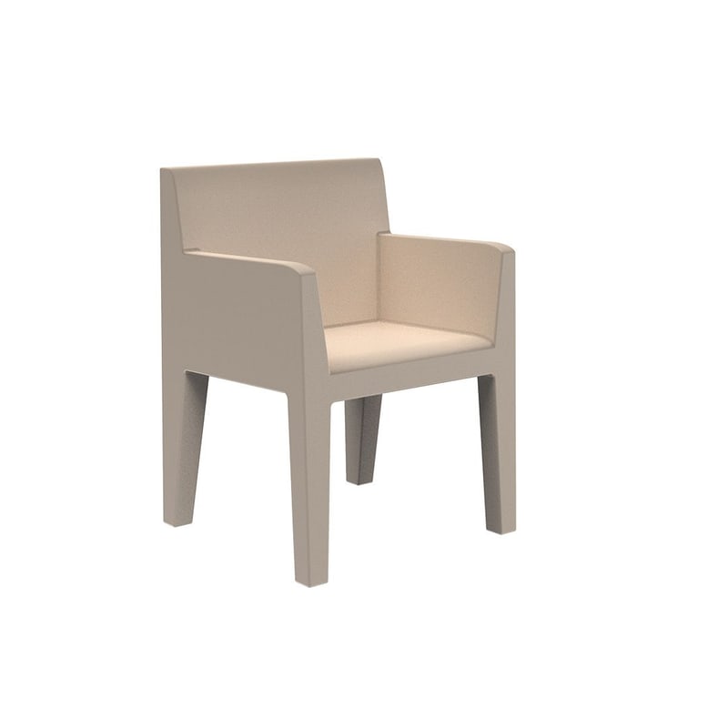 Fauteuil design in & out JUT - écru