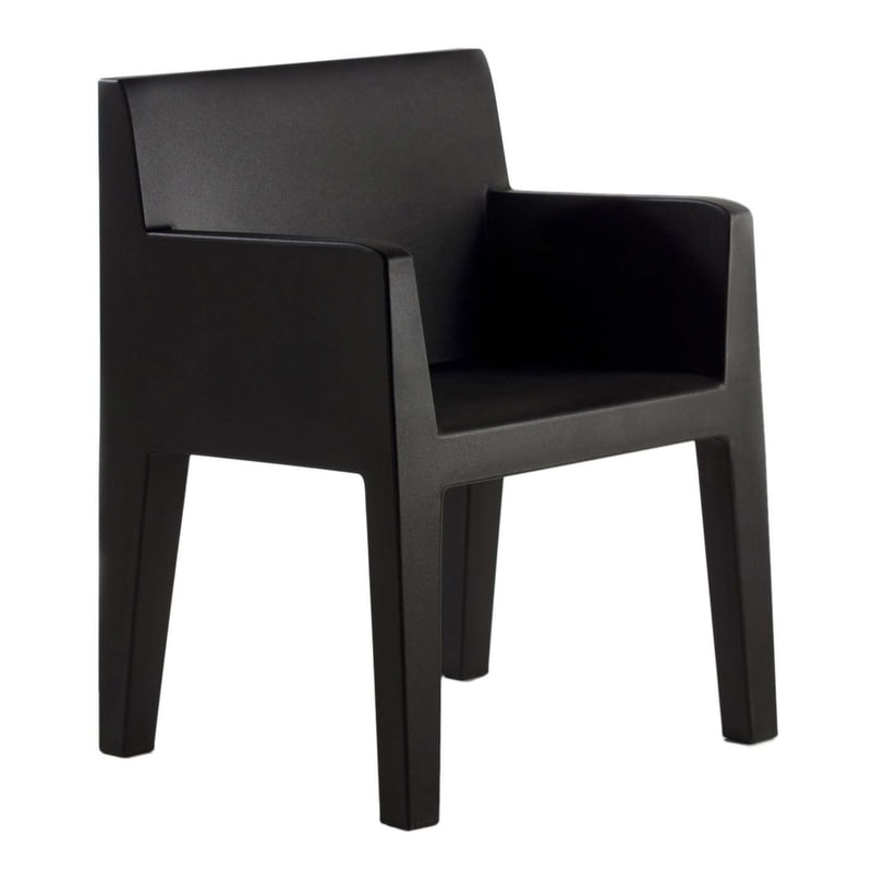 Fauteuil design in & out JUT - noir