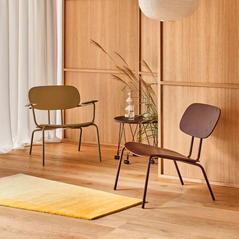 Fauteuil en bois NEW SCHOOL LOUNGE