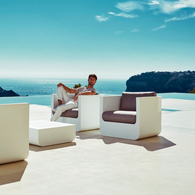 Fauteuil extérieur design ULM de VONDOM
