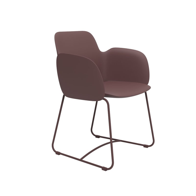 Fauteuil in & out PEZZETTINA - grenat