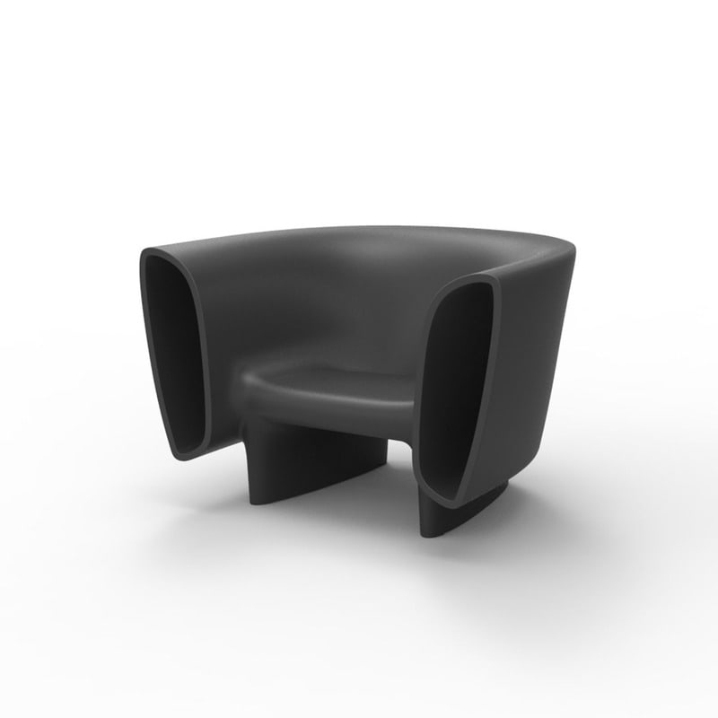 Fauteuil lounge BUM-BUM - Anthracite