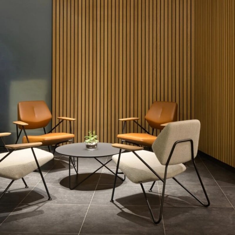 Fauteuil lounge design POLYGON