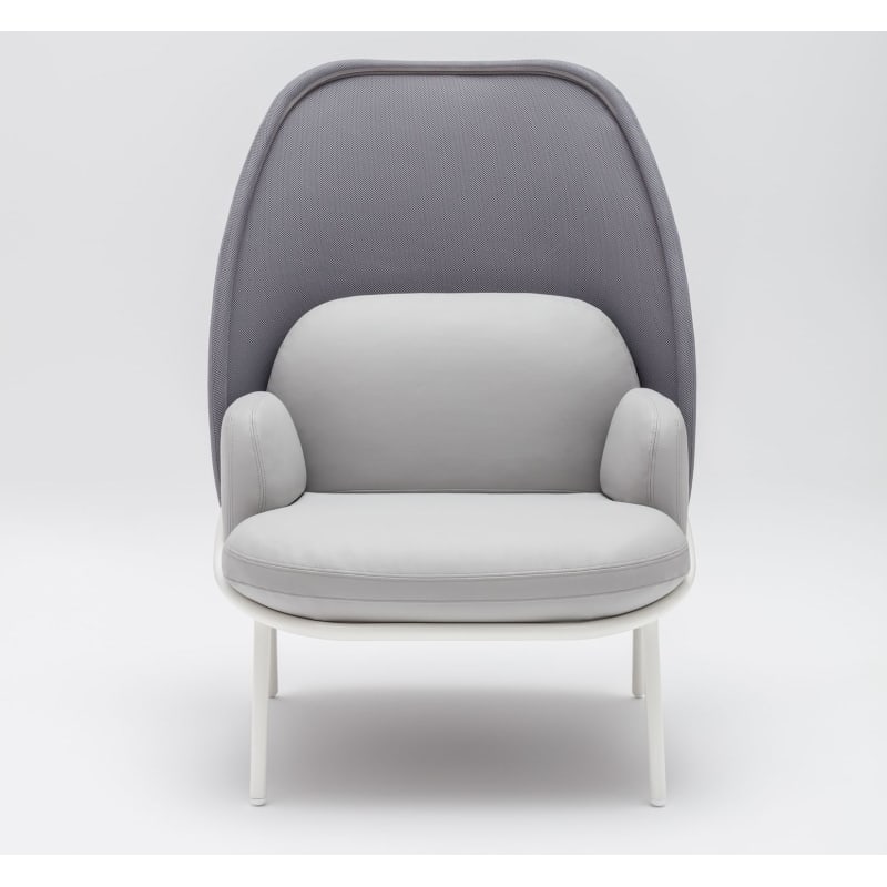 Fauteuil lounge dossier haut étroit MESH