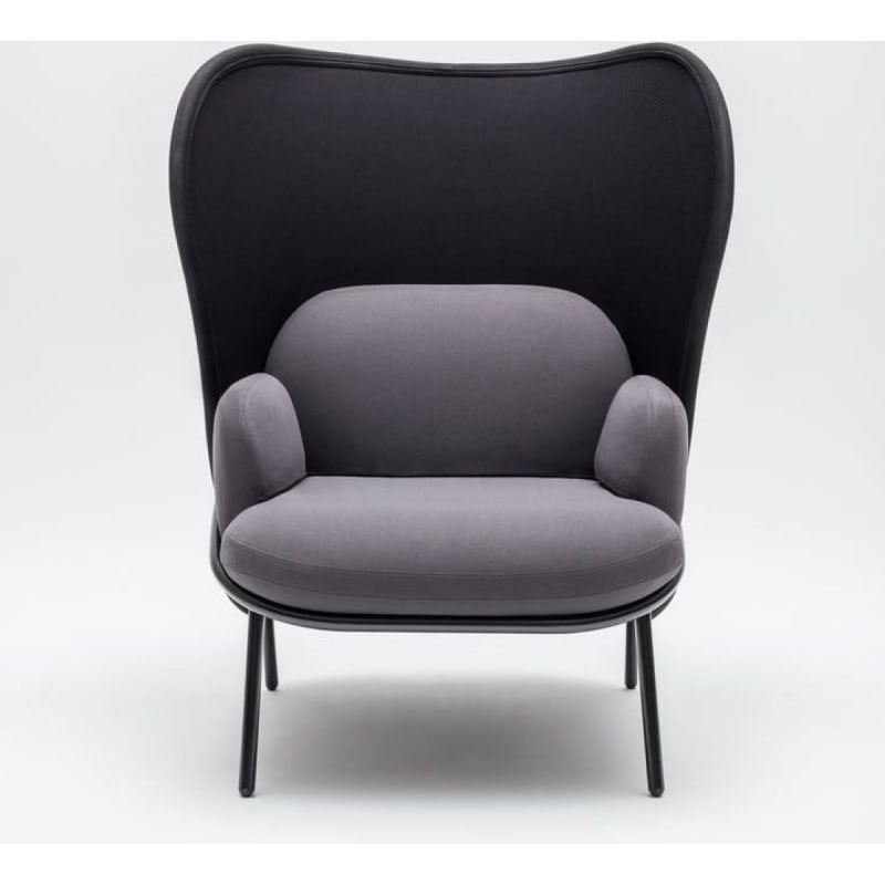 Fauteuil lounge dossier haut large MESH