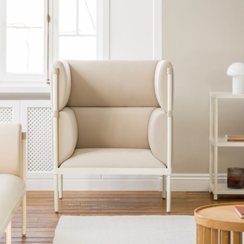Fauteuil lounge dossier haut STILT MDD