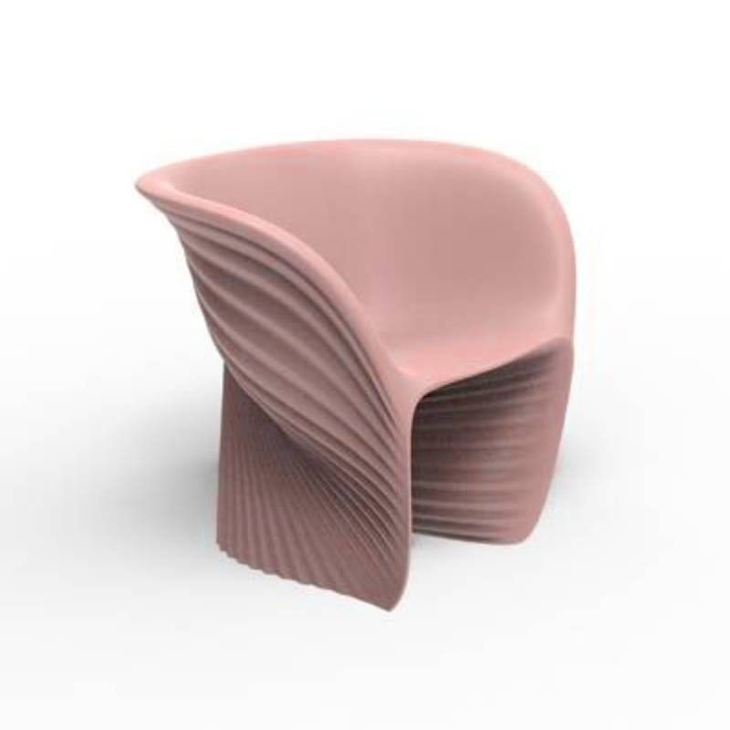 Fauteuil lounge in & out Biophilia - camel