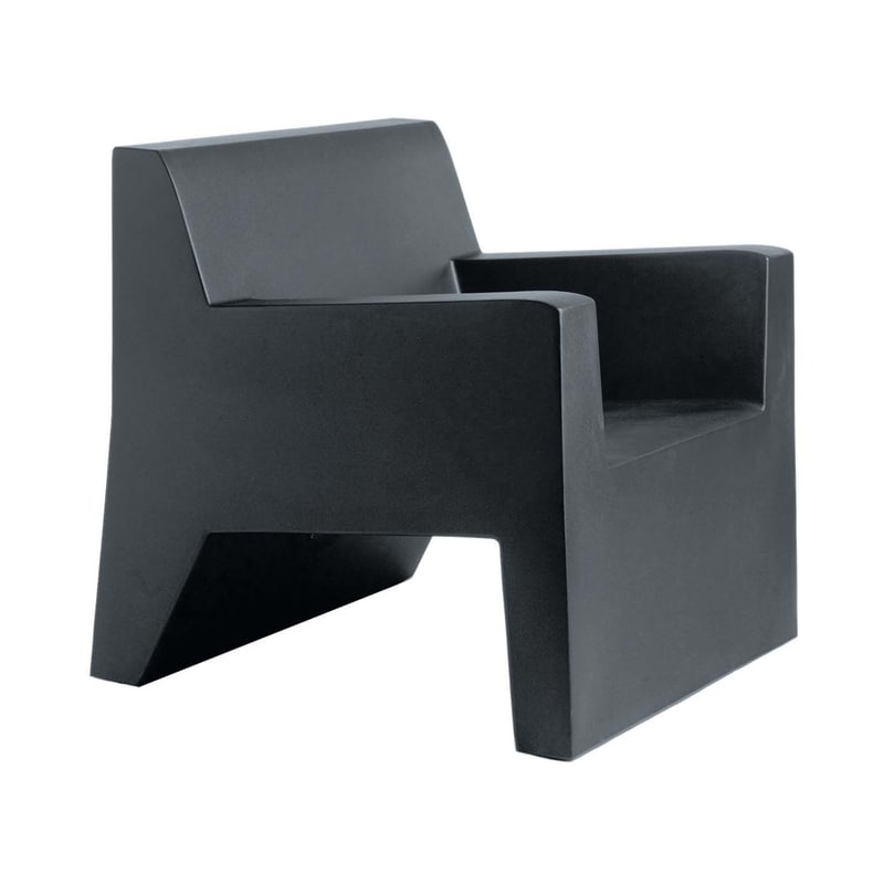 Fauteuil lounge in & out JUT - anthracite