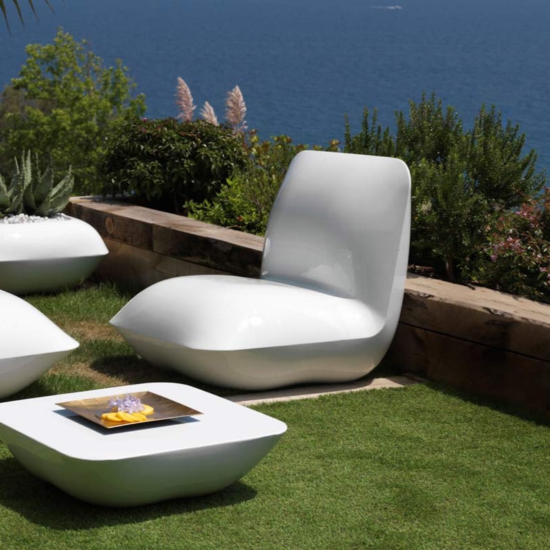 Fauteuil lounge in & out PILLOW de VONDOM