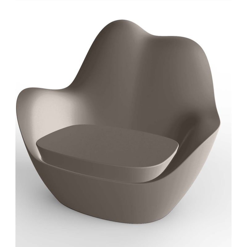 Fauteuil lounge in & out SABINAS - tortora