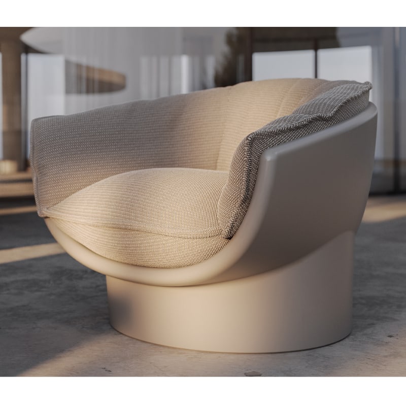 Fauteuil lounge LUNA - VONDOM