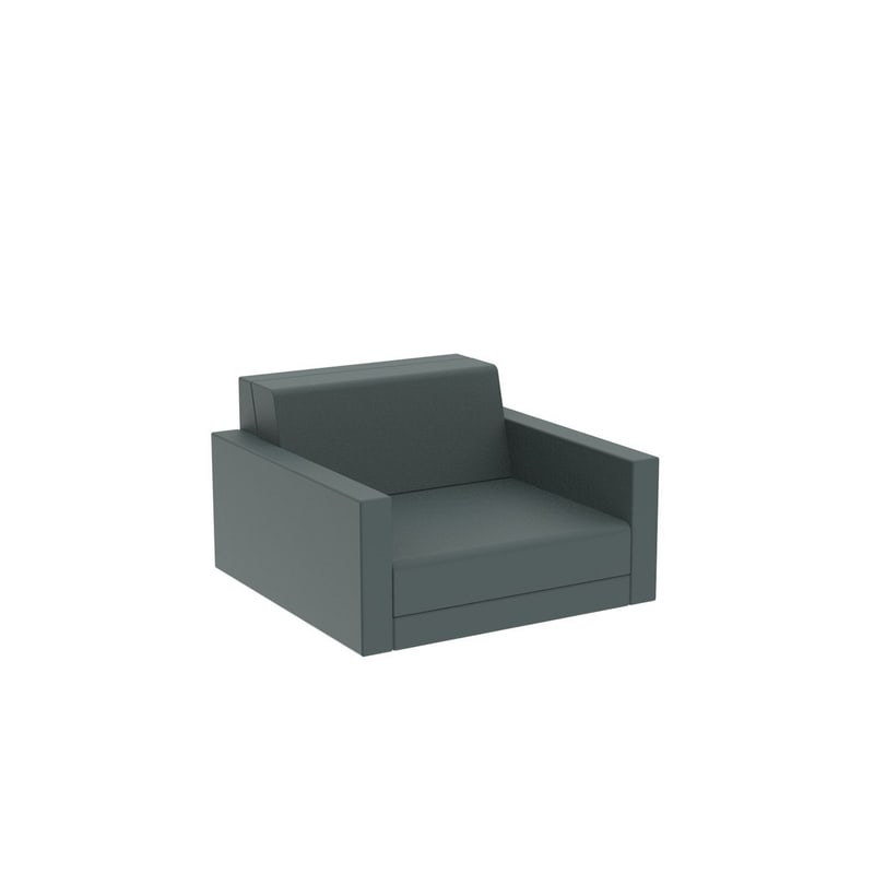 Fauteuil lounge PIXEL - Vert