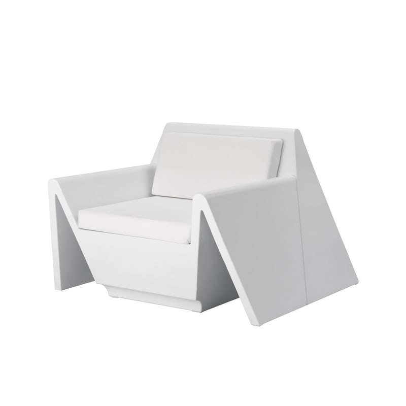 Fauteuil lounge REST - blanc