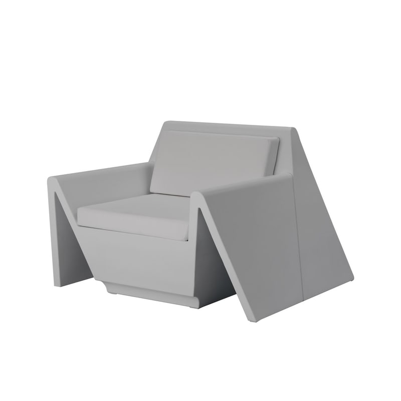 Fauteuil lounge REST - gris