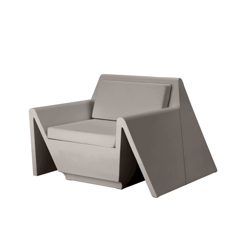 Fauteuil lounge REST - tortora