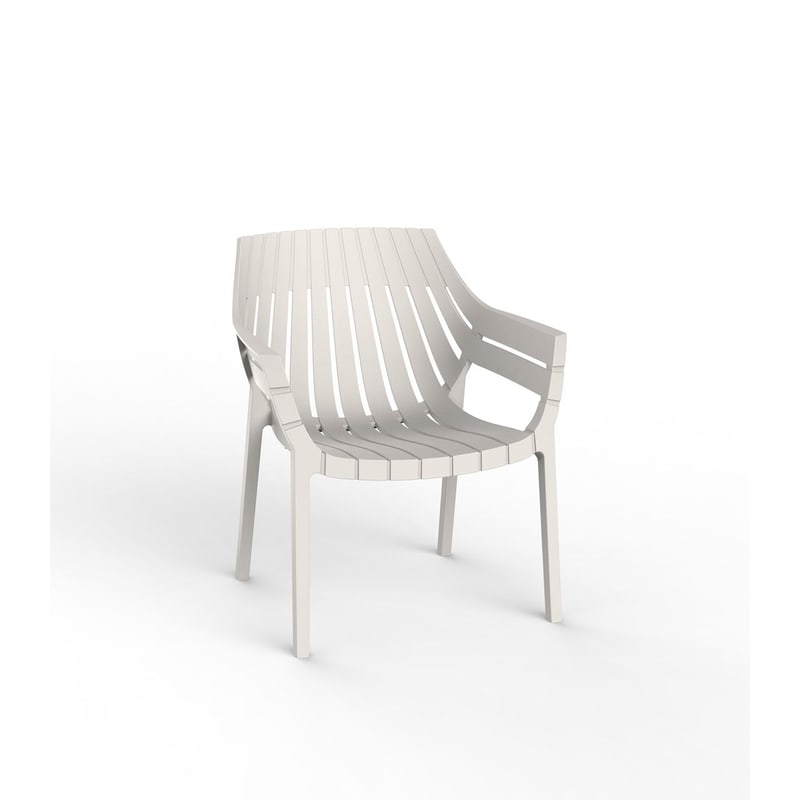 Fauteuil lounge SPRITZ - écru