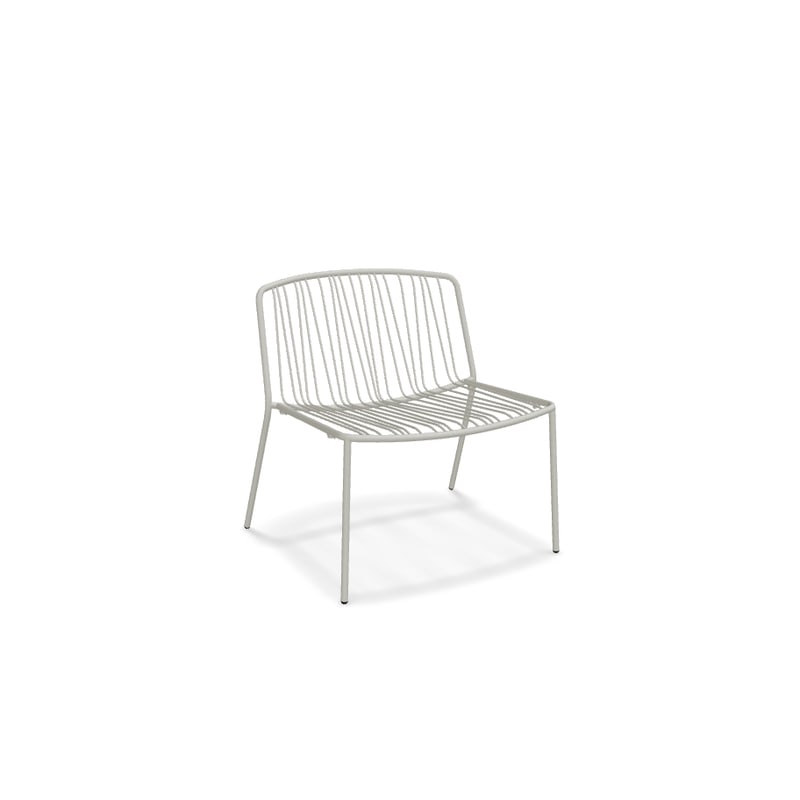 Fauteuil outdoor BRIS - blanc perle