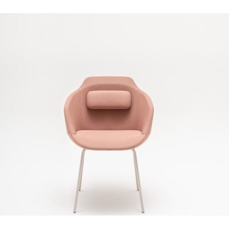 Fauteuil pieds en métal ULTRA MDD