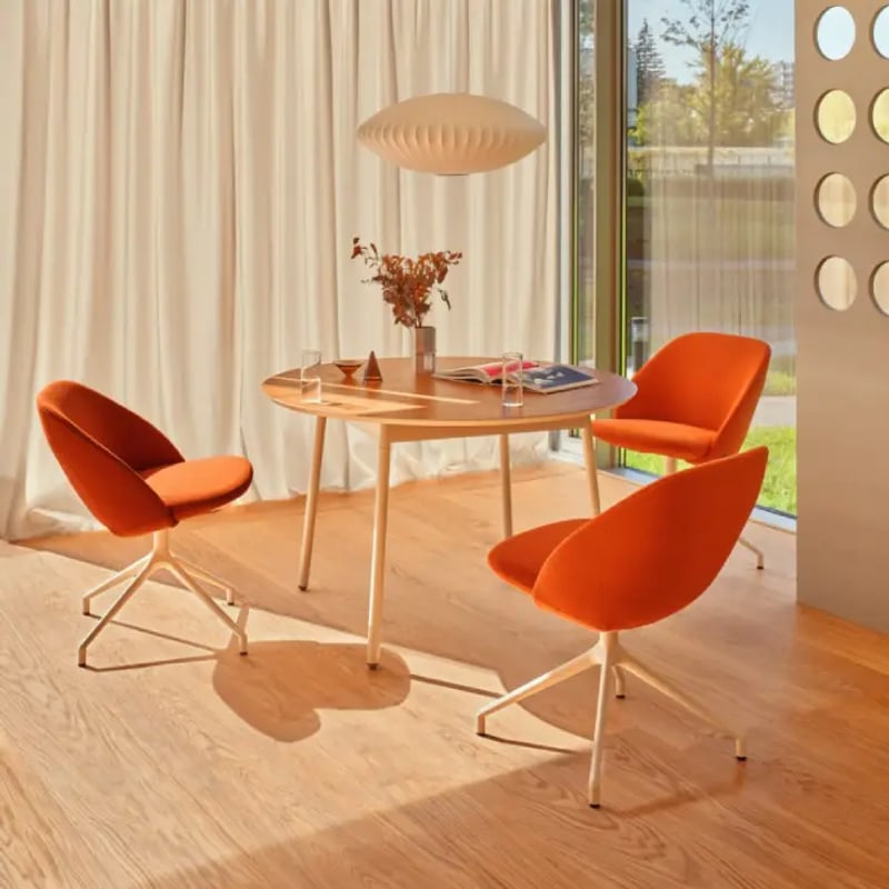 Fauteuil pivotant à patins PARALEL - MDD