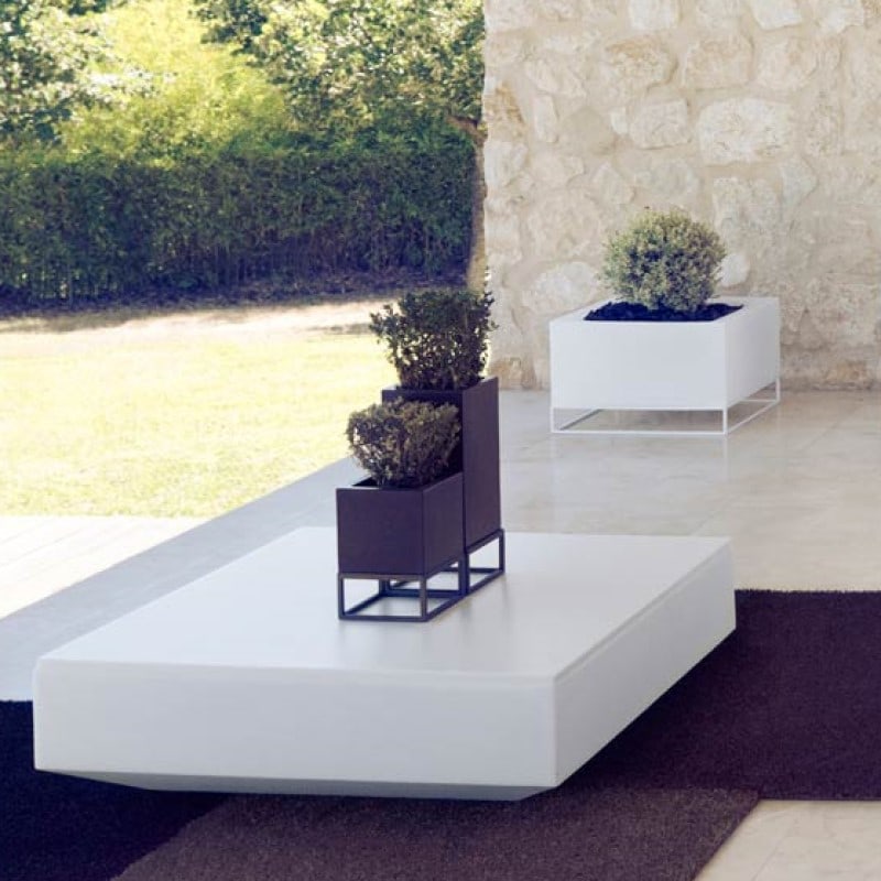 Grande Table basse carrée VELA de VONDOM