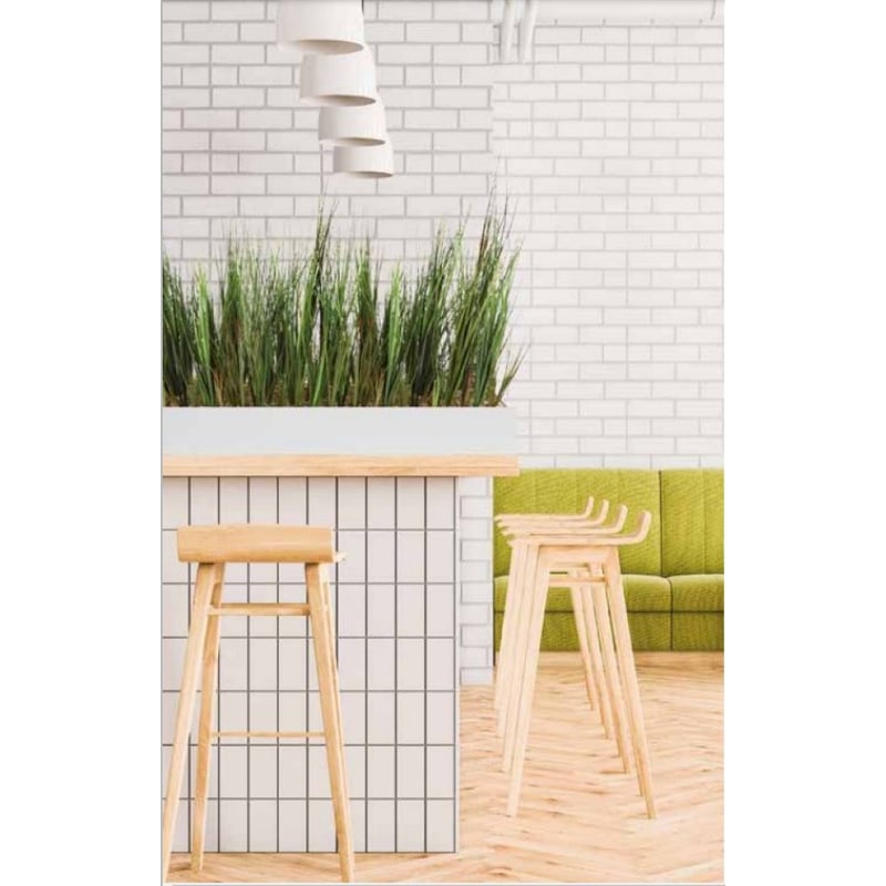 Jardinière basse en métal HERBES