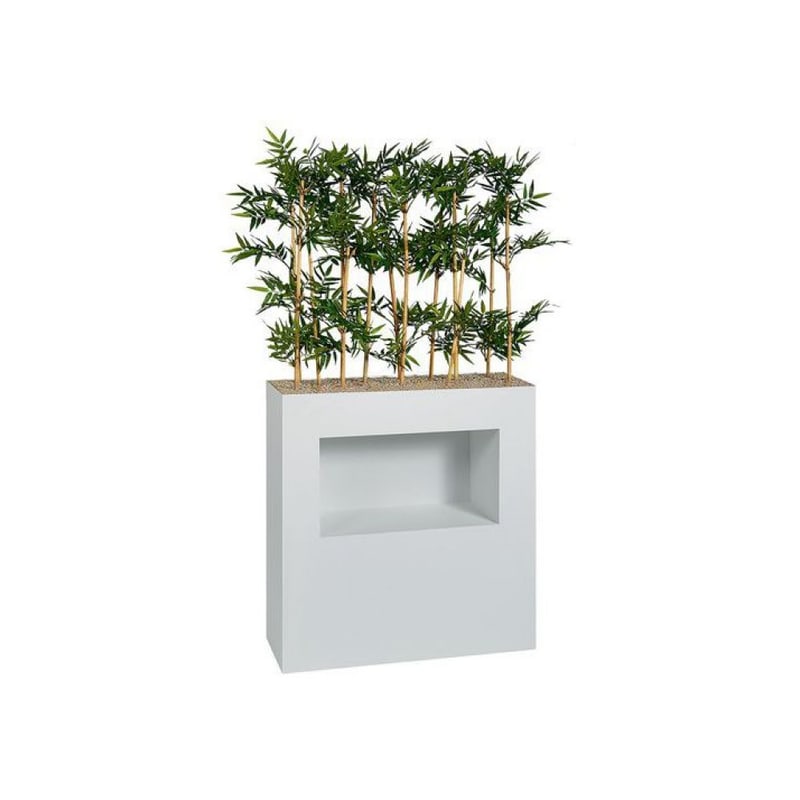 Jardinière FERRO BAMBOUS avec niche