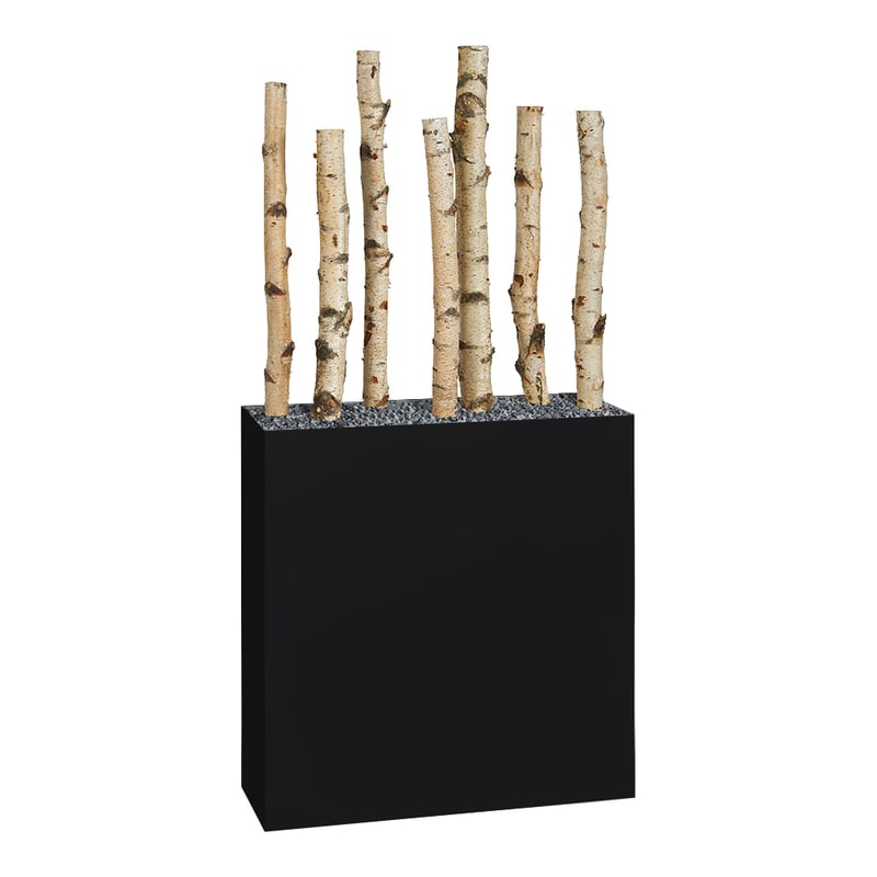 Jardinière H 158 cm FERRO BOULEAU